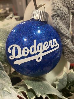 Dodgers Christmas Ornament