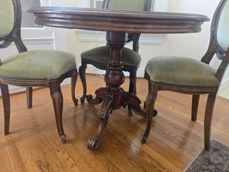3 Victorian style chairs