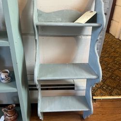 Vintage Shabby Chic Solid Wood Wall Shelf 