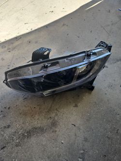 2021 honda civic left headlight capa