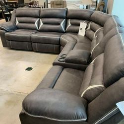 Kincord Midnight LAF Power Recliner Sectional
