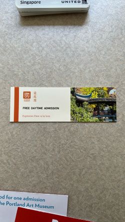 Portland Lansu Chinese Garden Admission