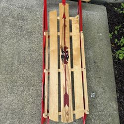 Flexible Flyer Sled in good shape!  