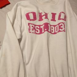 XL Pink Ohio Sweatshirt