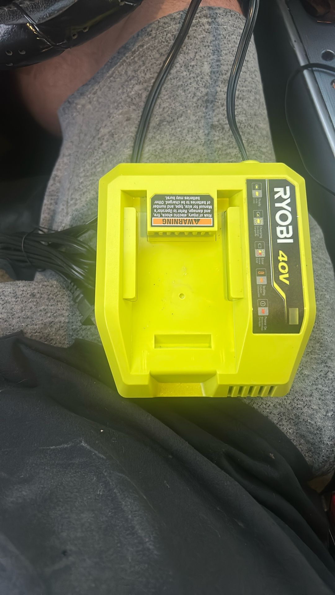 Ryobi 40 V Battery Charger