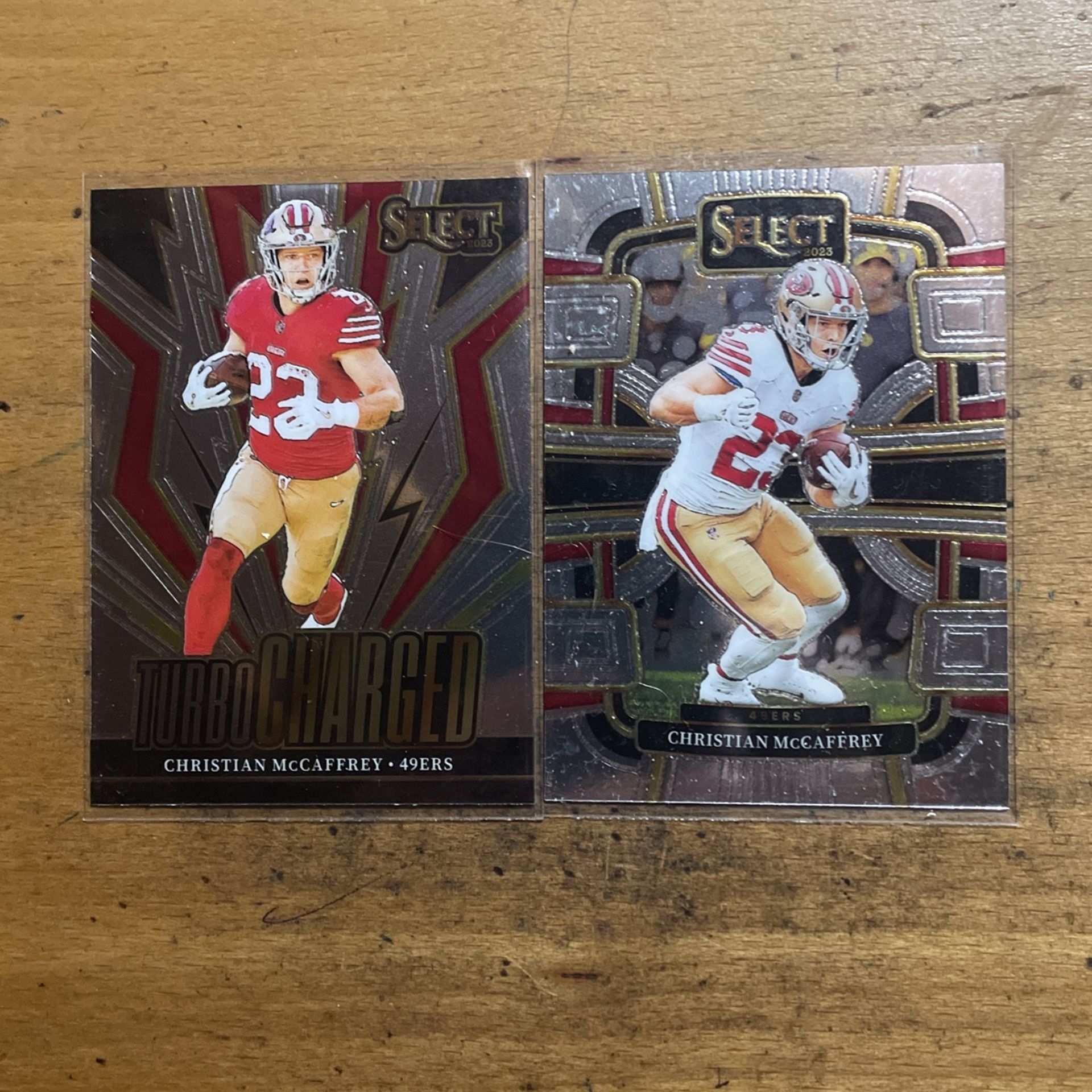 2023 SELECT CHRISTIAN MCCAFFERY 2 CARD LOT