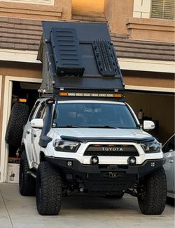 AlphaRex LUXX-Series Headlights and TRD Pro Grill +  Raptor Lights