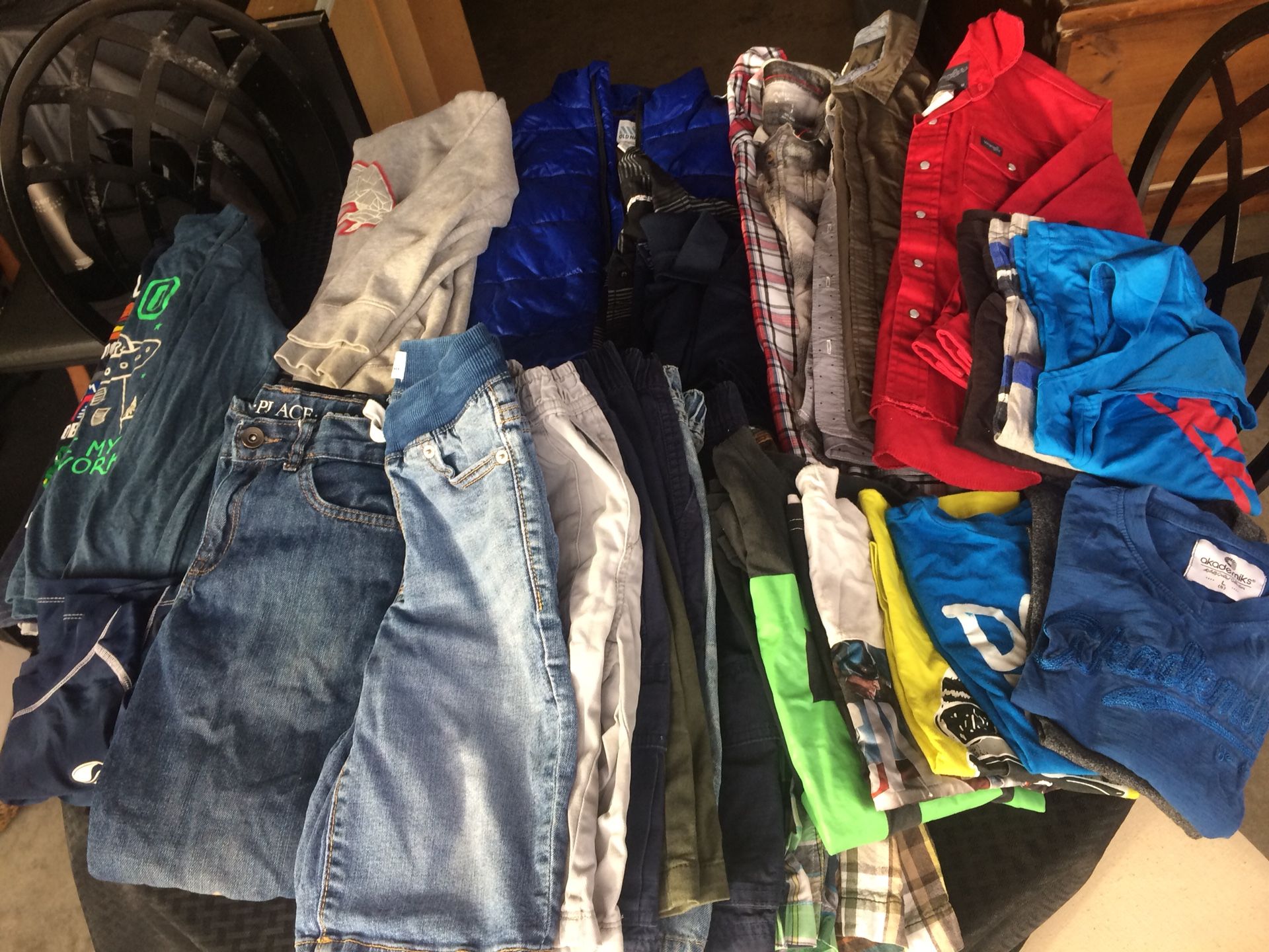 Kids Clothes Size L (7-8) All For $15