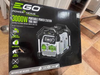 EGO Power+ Nexus 3000W Portable Power Station 👀 and read the box please totally new firm$$$ please you’ll be saving over $200