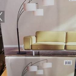 Set Of 2- 3 Arc Floor Lamp