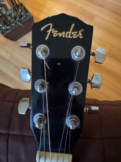 Fender acoustic guitar