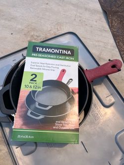Cast iron pans