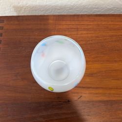 Christmas Holiday Lights candle holder