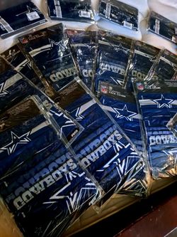 Dallas Cowboys Face Masks...Cotton 