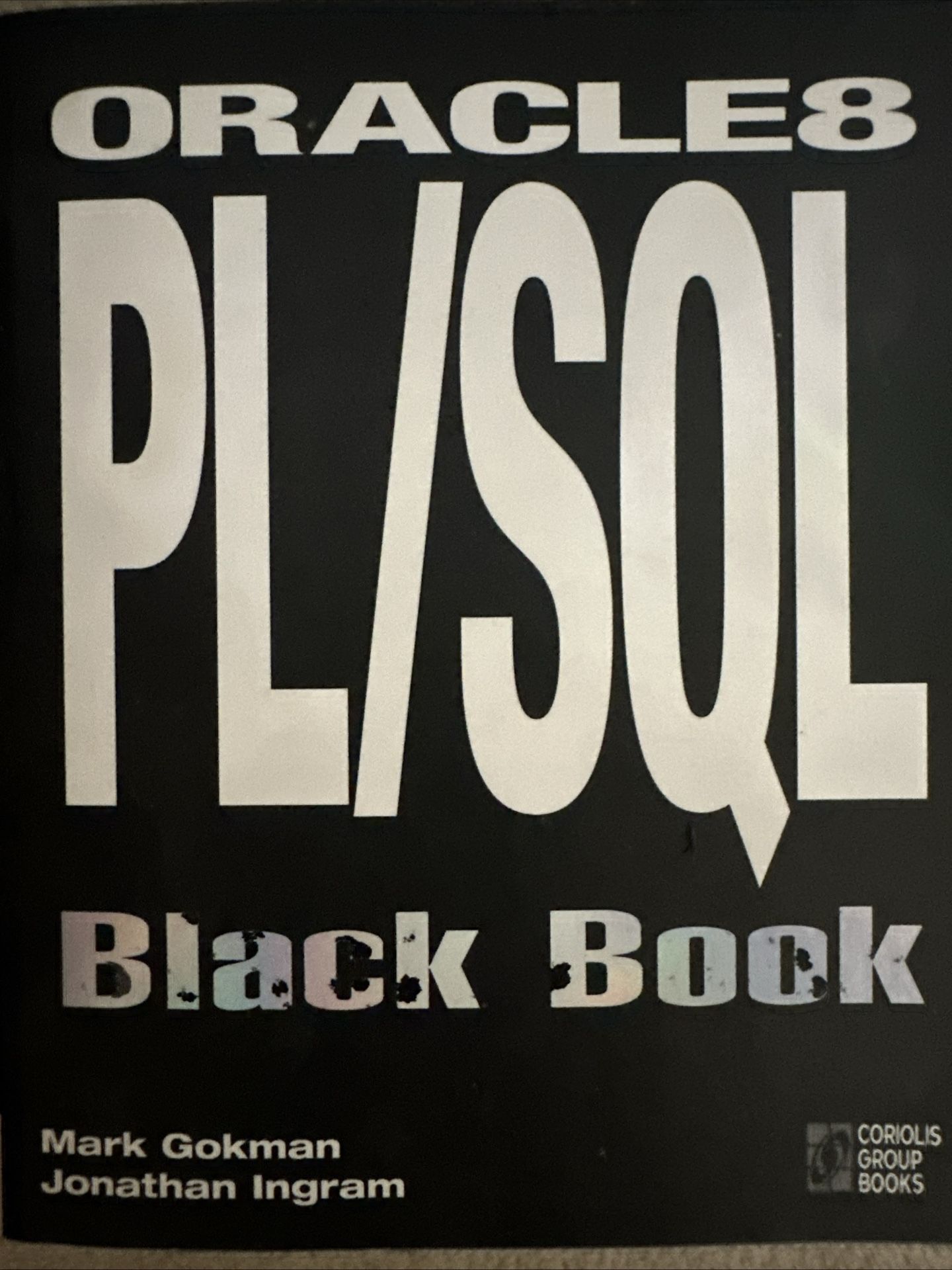 Computer Book: Oracle 8 PL/SQL Black Book