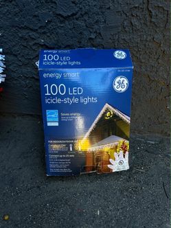 GE Energy Smart 100 LED Icicle-Style Lights