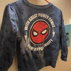 Spider-Man. Sweatshirt. Made by marvel. New. See pictures for beauty.