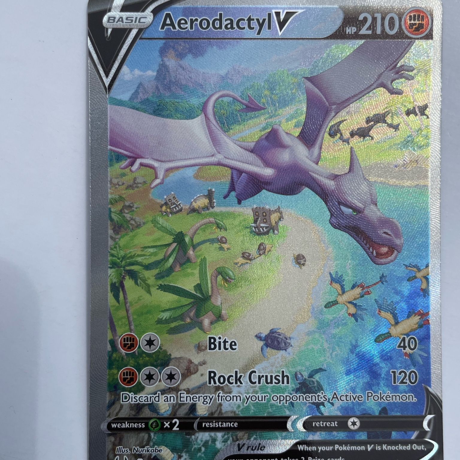 Aerodactyl V Alternate Full Art Pokemon Card for Sale in Memphis, TN -  OfferUp