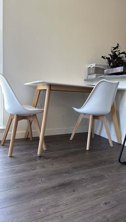 Table and Two Chairs