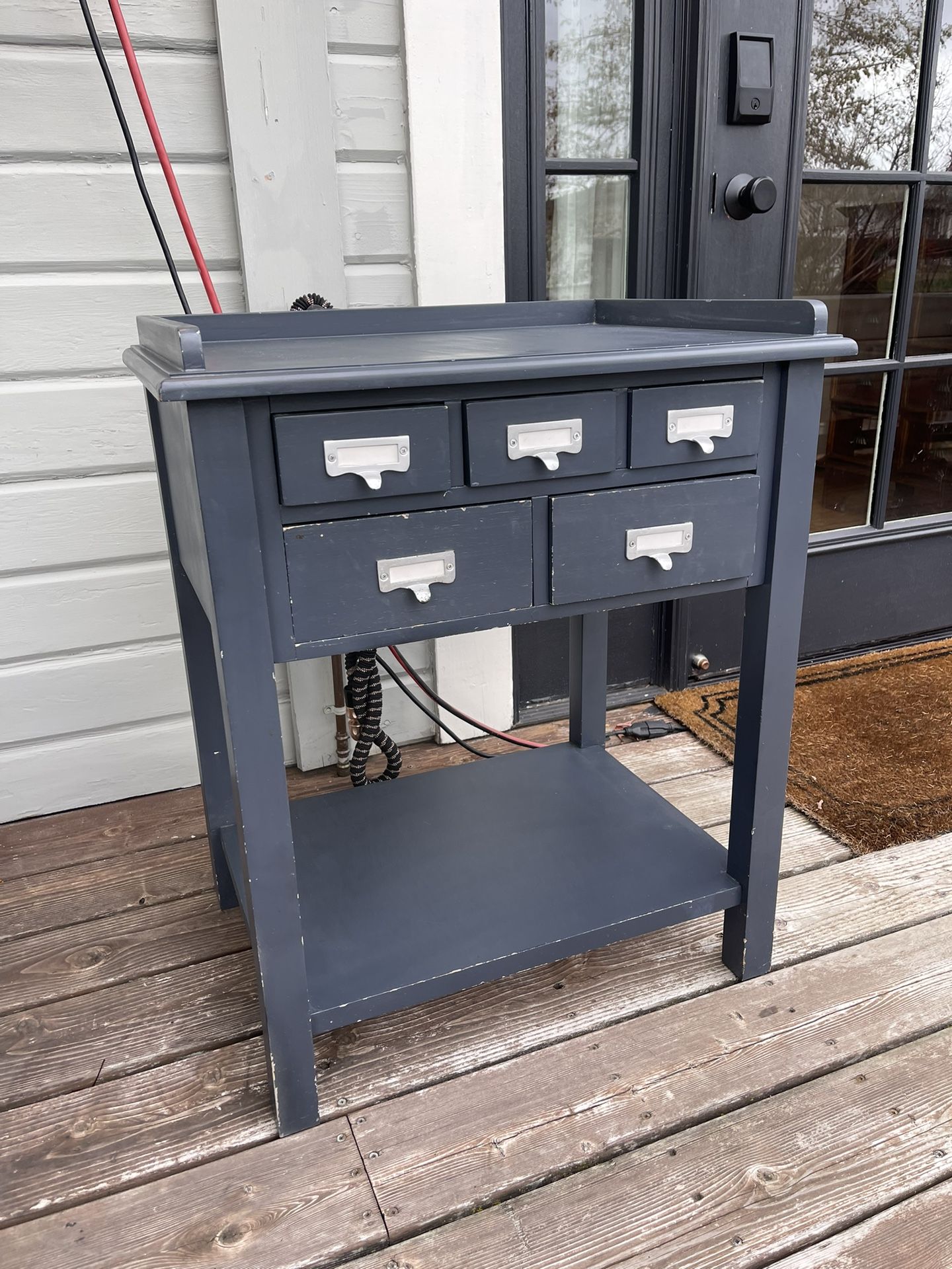 Office Storage End Table