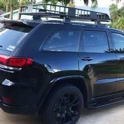 New In Box $145 Roof Rack Cargo Basket Universal 64x39” Car Top Luggage Holder Carrier 150 LBS max 