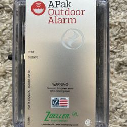 A Pak Outdoor Alarm 