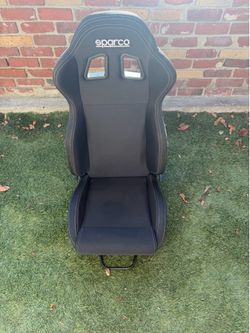 Sparco r100 seat black fabric