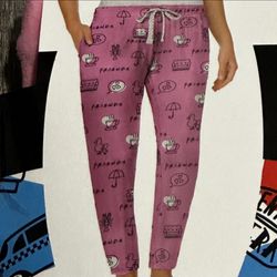 New Women’s Small (4/6) Friends TV Show Pajama Pants