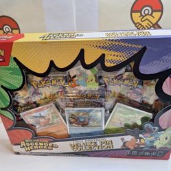 Pokemon TCG Ascended Heroes First Partner Deluxe Pin Collection Factory Sealed