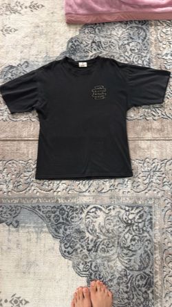 Erick emanuel black tee size:M
