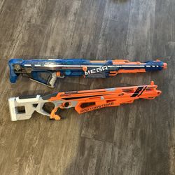Two Sniper Nerf Guns 