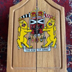 Dartboard And Cabinet