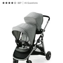 Graco Double stroller Ready To Grow LX - Used 