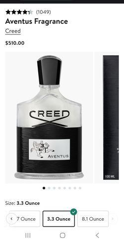 Men's Cologne: Creed Aventus