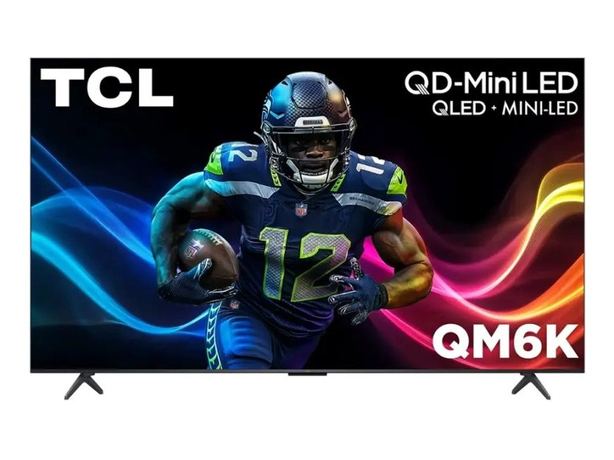 TCL 65" Class QM5K Series 4K UHD HDR QD-Mini LED Smart TV Google TV (65QM6K)