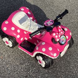 Pink Minnie Mouse Kids’ Four Wheeler