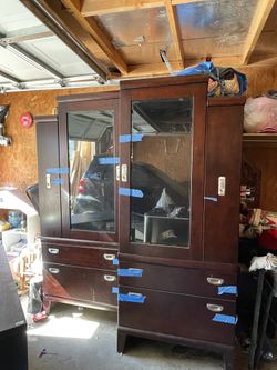 Brown Shelves 