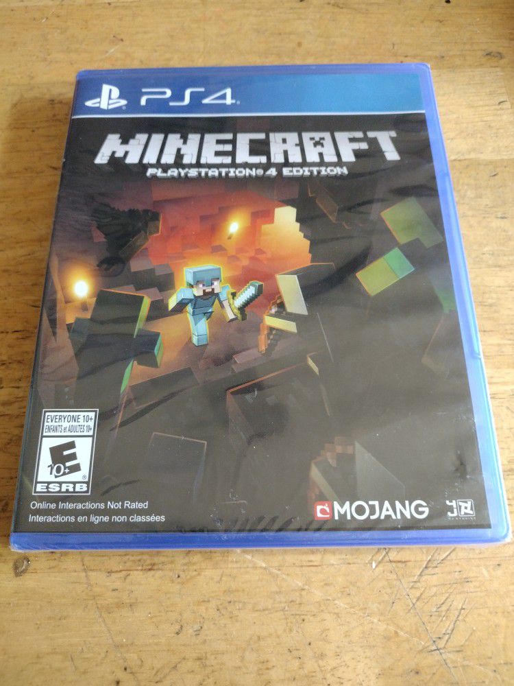 New PS4 Minecraft Game No Offers No Trades Factory Sealed 75th Avenue And Indian School Serious Buyers Only Please