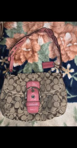 Coach handbag with wallet