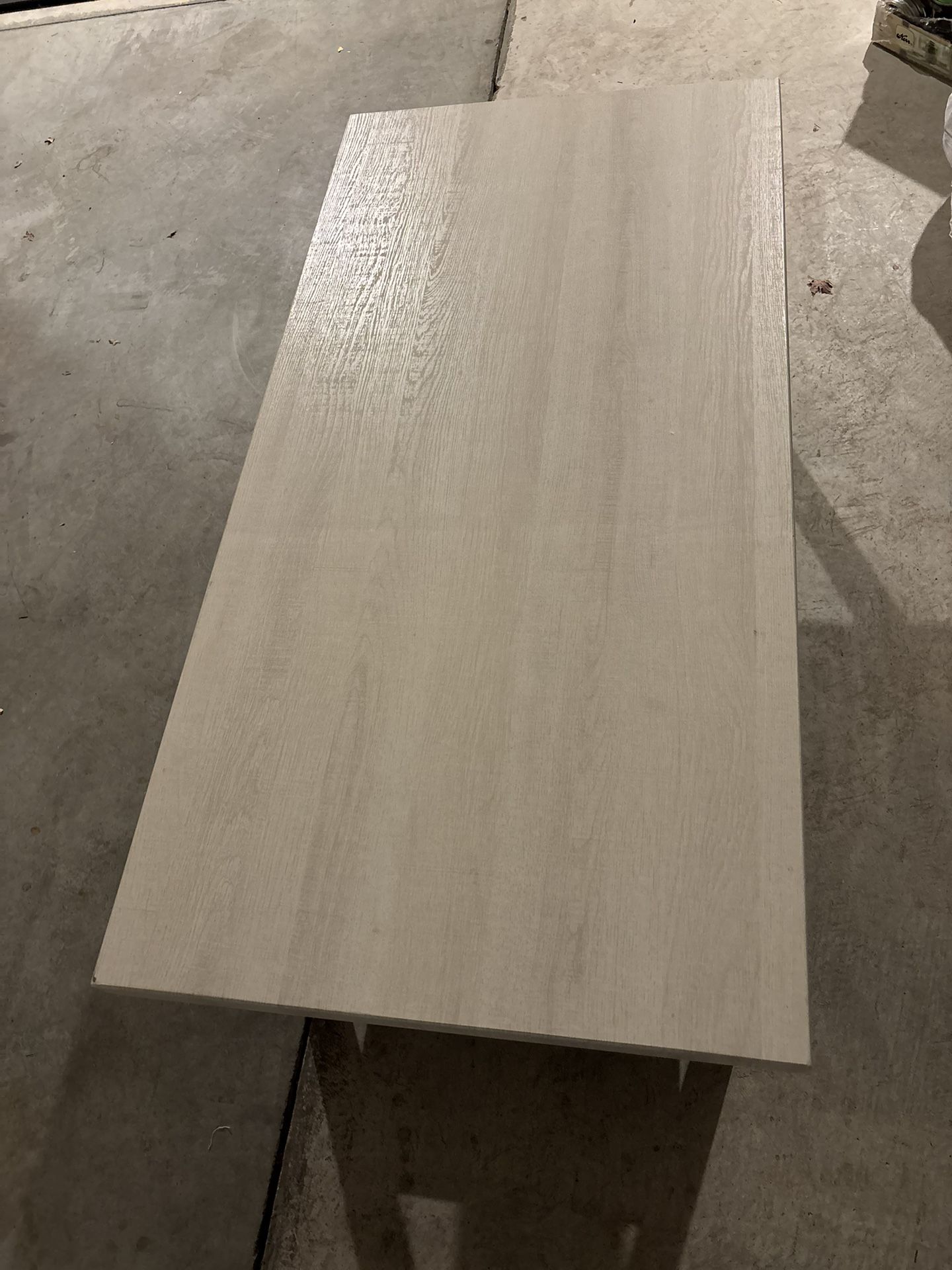 Modern Light-Wood Coffee Table 