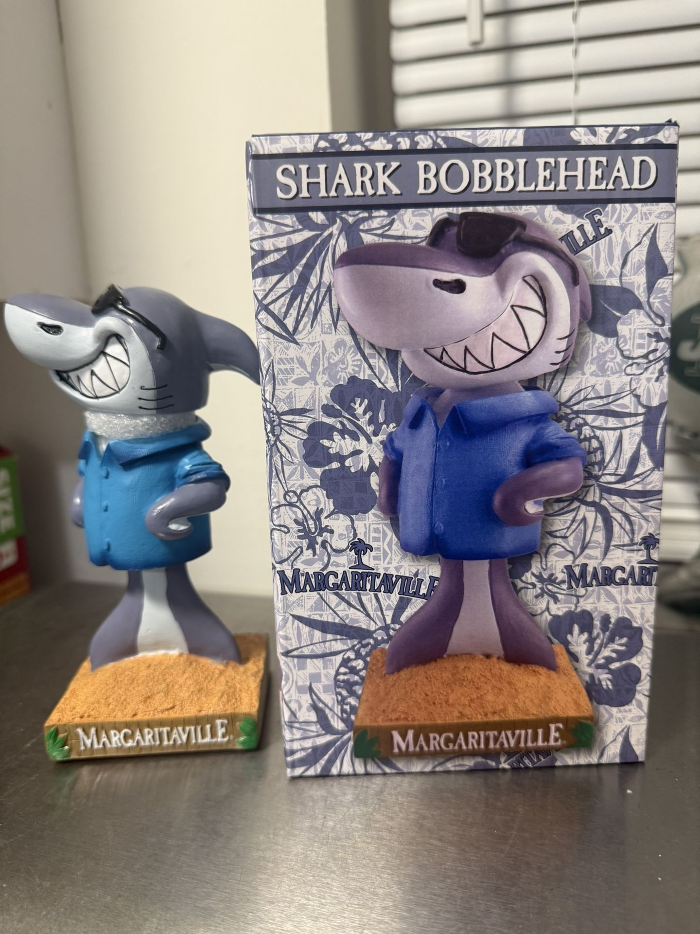 Margaritaville Shark Bobblehead - Limited Edition 