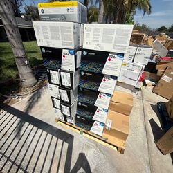 Hp Laserjet  toner magenta color