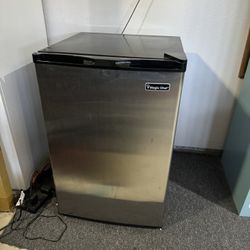 Magic Chef 3 Cu. Ft. Upright Freezer with Stainless Steel Door