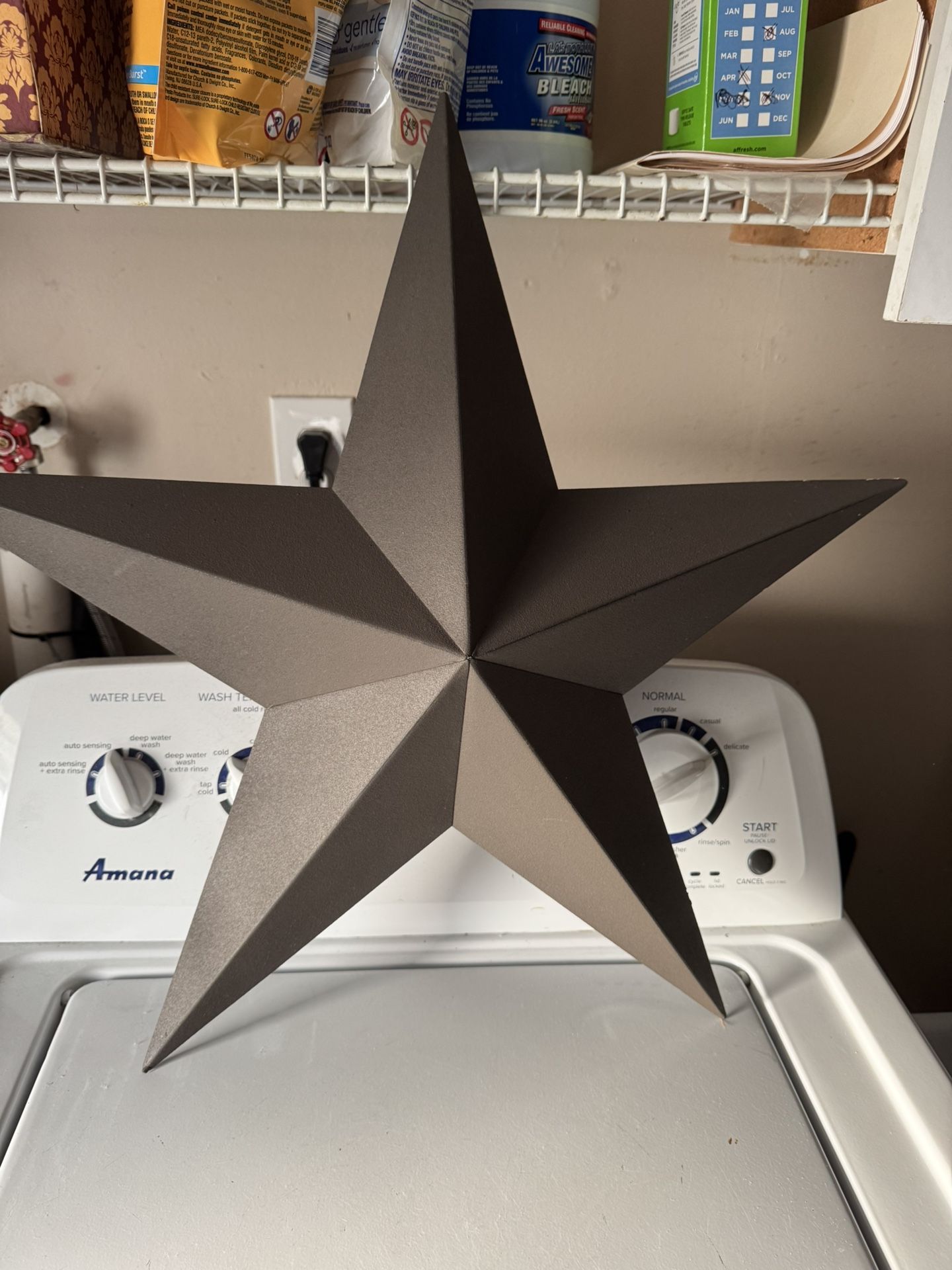 23 inch heavy metal barn star