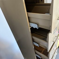 Filing Cabinet Metal Super Smooth Easy Glide Drawers