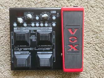 VOX Dynamic Looper VDL-1 – Dual Loop Guitar/Vocal Pedal w/ Effects & Expression Pedal
