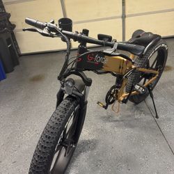 G-Force S23 Electric Bike – 750W – Fat Tire – 391 Miles – Great Condition 