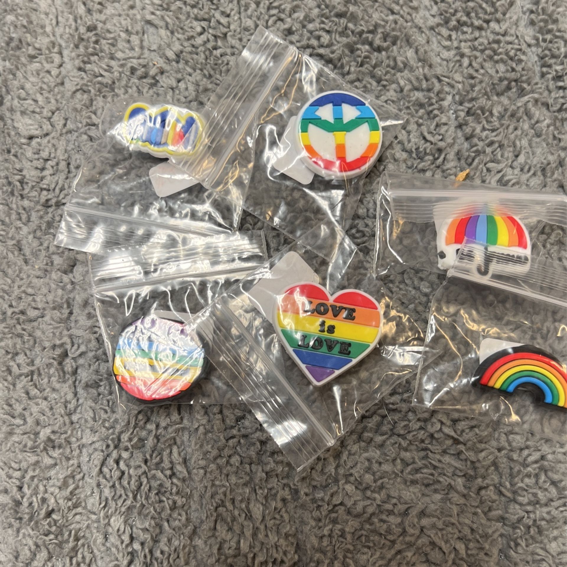 LGBTQ Pride Croc Charms