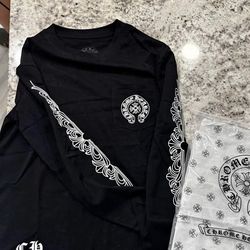 Chrome hearts long sleeve Black Size Small