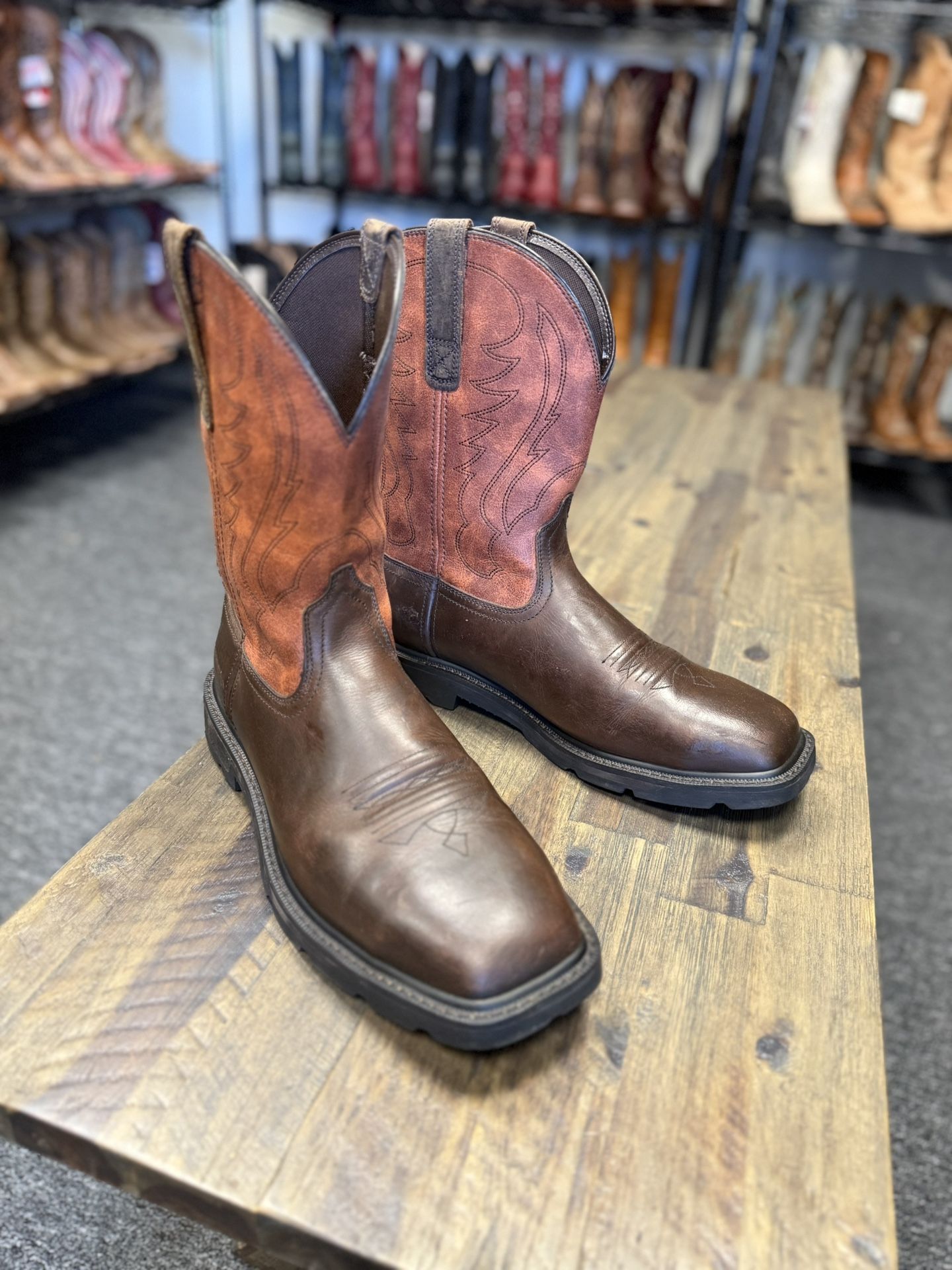 ARIAT Men's Groundbreaker Steel Toe Work Boot Western 10.5
